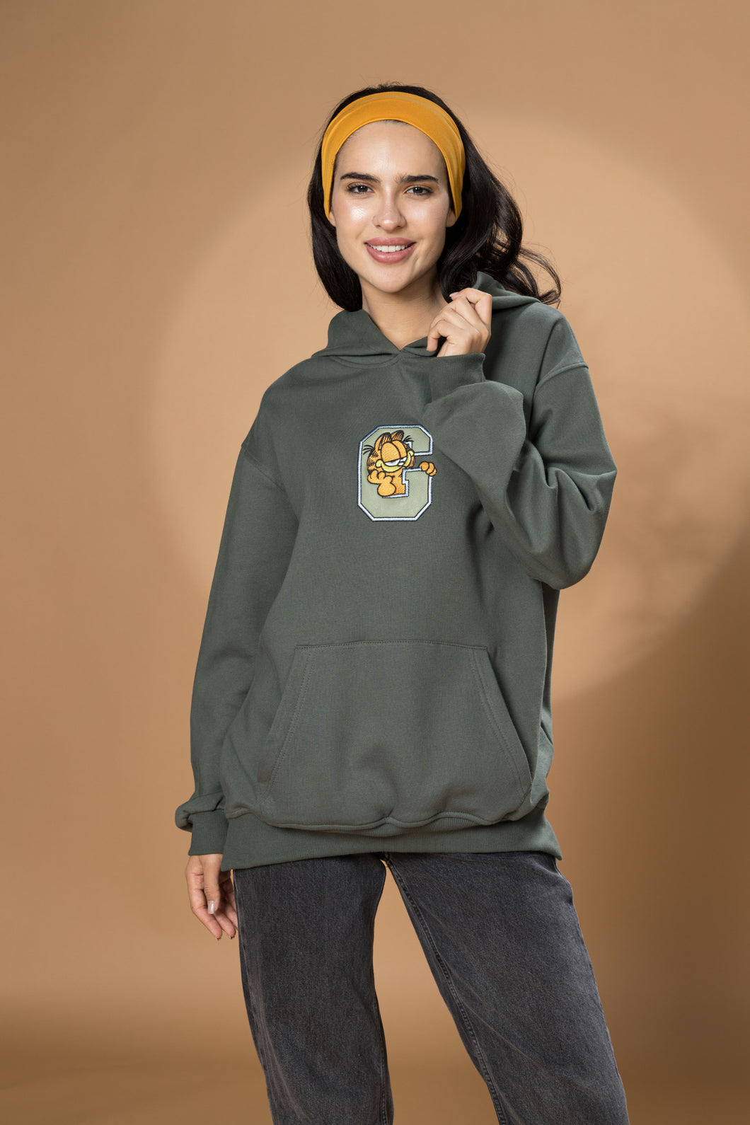 Women's Hoodie-Garfield (Sizes: S/M&L/XL)