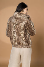 Load image into Gallery viewer, Women&#39;s Fur Leopard Jacket-Brown &amp; Beige (Size S-M-L)
