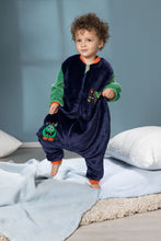 Load image into Gallery viewer, Sleeping Bag-Monsters (Size 12m,18m,2-4yrs)
