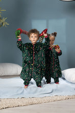 Load image into Gallery viewer, Sleeping Bag- Christmas Print- Unisex (Sizes 12m,18m,2-4yrs)
