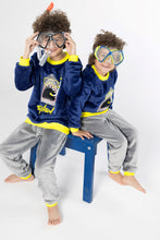 Load image into Gallery viewer, Boy&#39;s Shark Fleece Pyjamas (Size 3-12 yrs)
