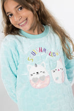 Load image into Gallery viewer, Girls&#39; Squishmellow Fleece Pyjamas (Size 3-12 yrs) - Blue
