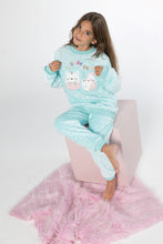 Load image into Gallery viewer, Girls&#39; Squishmellow Fleece Pyjamas (Size 3-12 yrs) - Blue
