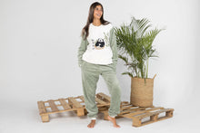 Load image into Gallery viewer, Women&#39;s Panda Fleece Pyjamas (Size S-XL)
