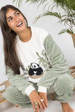 Load image into Gallery viewer, Women&#39;s Panda Fleece Pyjamas (Size S-XL)
