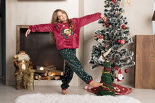 Load image into Gallery viewer, Girl&#39;s Lisa Simpson Fleece Christmas Pyjamas (Size 3-12 yrs)
