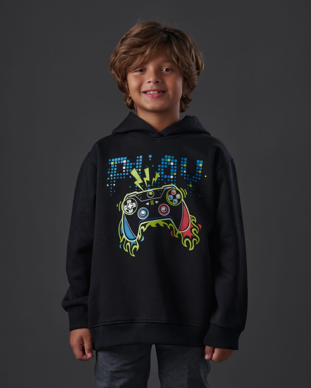 Boy's Hoodie-Playstation (Sizes 7-14yrs)