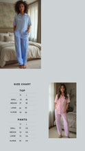 Load image into Gallery viewer, Women&#39;s Pyjamas-Blue Gingham (Size:S-XL)
