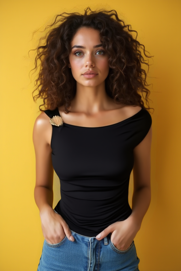 Basic Top- Shell Accessory- Black (Sizes:14.S.M.L)