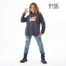 Load image into Gallery viewer, Girls&#39; Graffiti OKAY Hoodie (Sizes 7-12 yrs) OFFER!!!!
