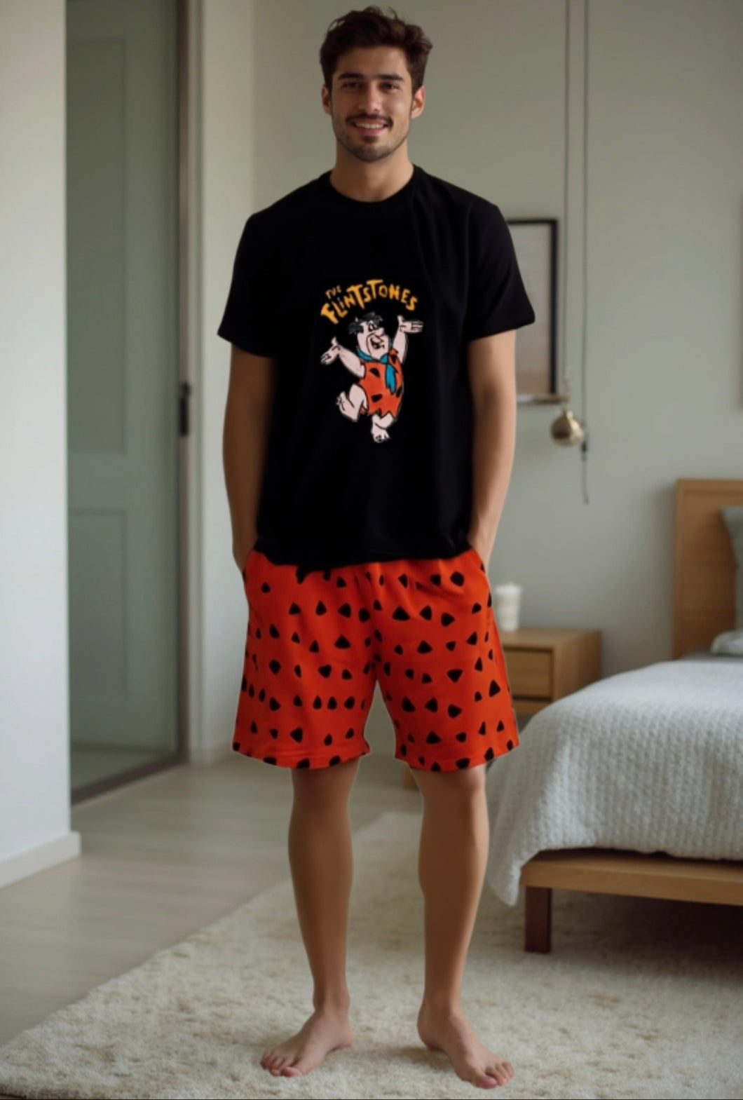 Flintstones- Men's Pyjamas (Size M-XL)