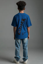 Load image into Gallery viewer, Kid&#39;s Oversized T-Shirts - Petrol Blue-Closer
