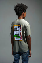 Load image into Gallery viewer, Kid&#39;s Oversized TShirts- KHAKI-SHIPPING
