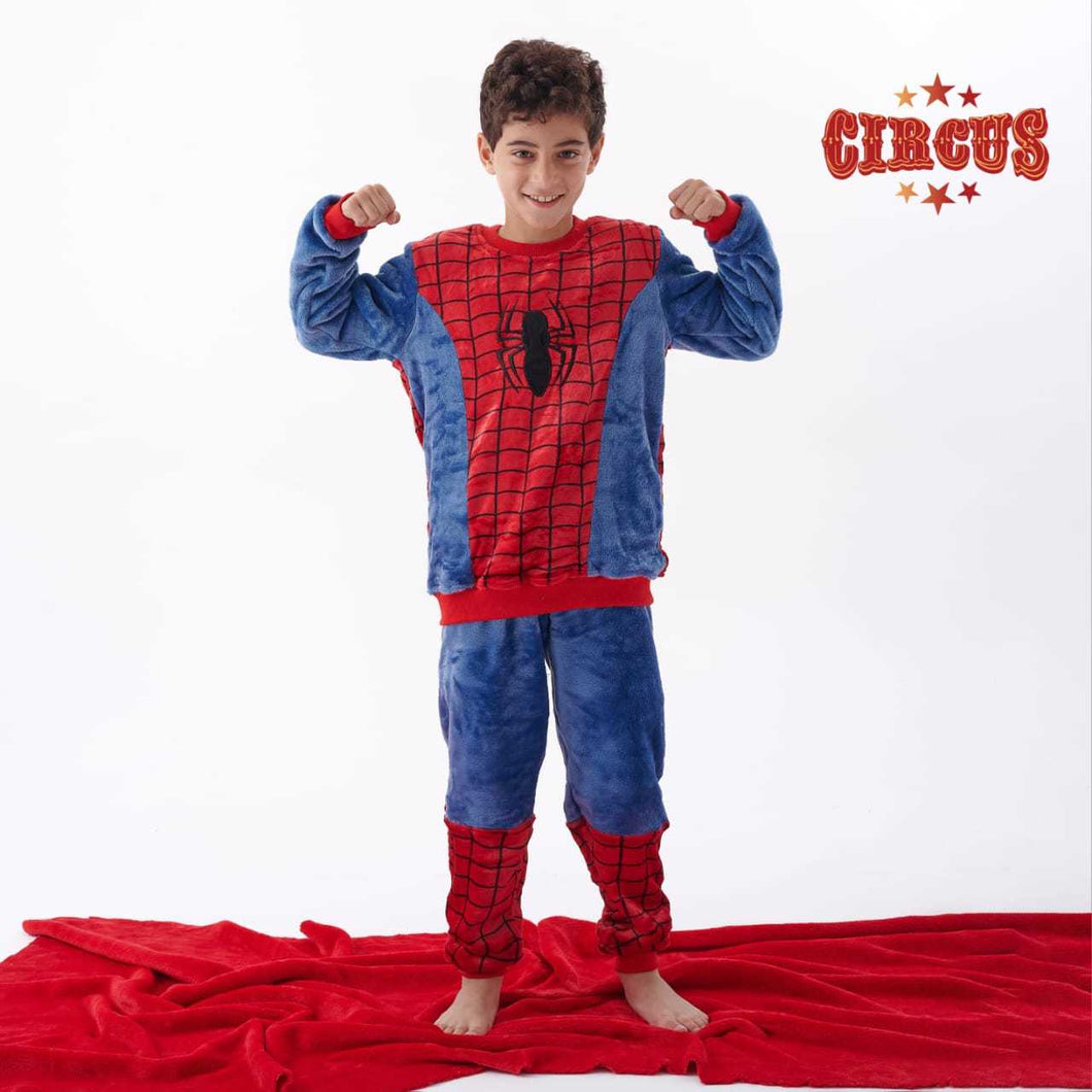 Boys' Spiderman Fleece Pyjamas (Size 3)WITH HAT.. OFFER!!!!