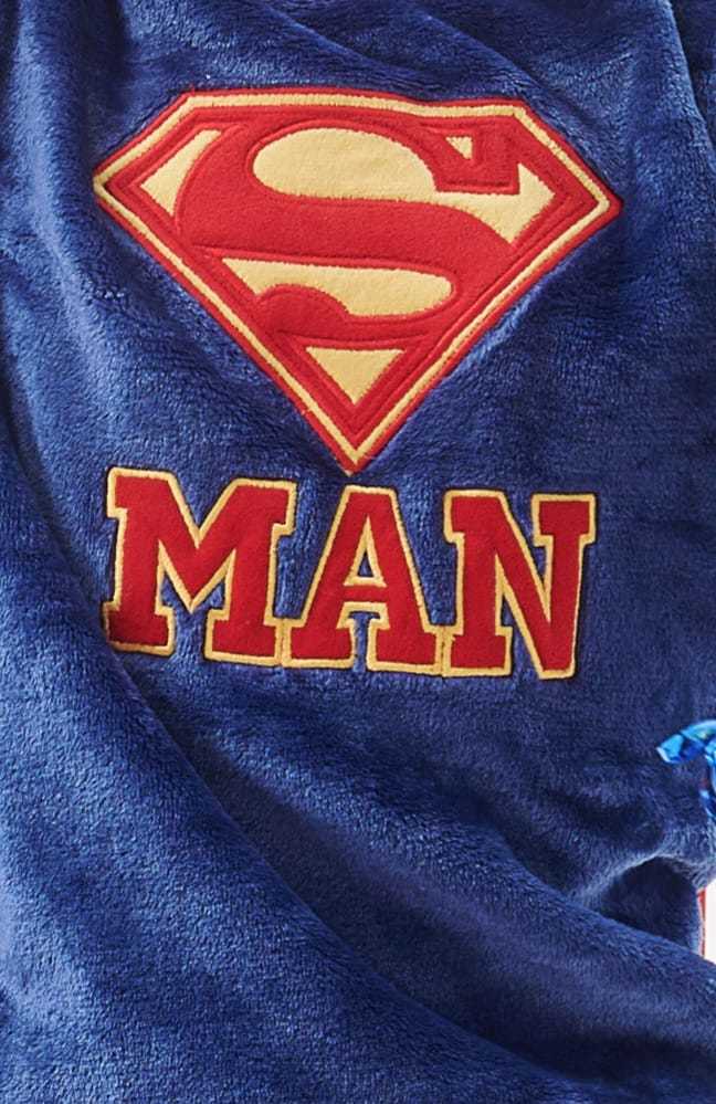 Mens' Superman Fleece Pyjamas (Size Small) OFFER!!